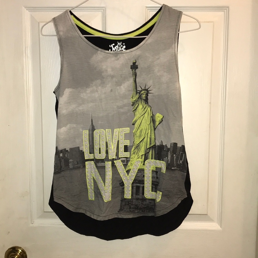 Justice NYC shirt